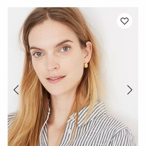 Chunky Madewell Mini Hoop Earings